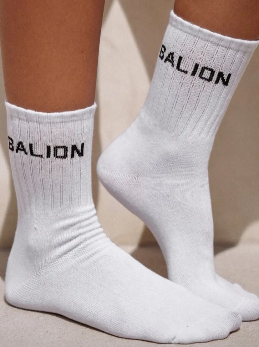 Balion Sports Socks White