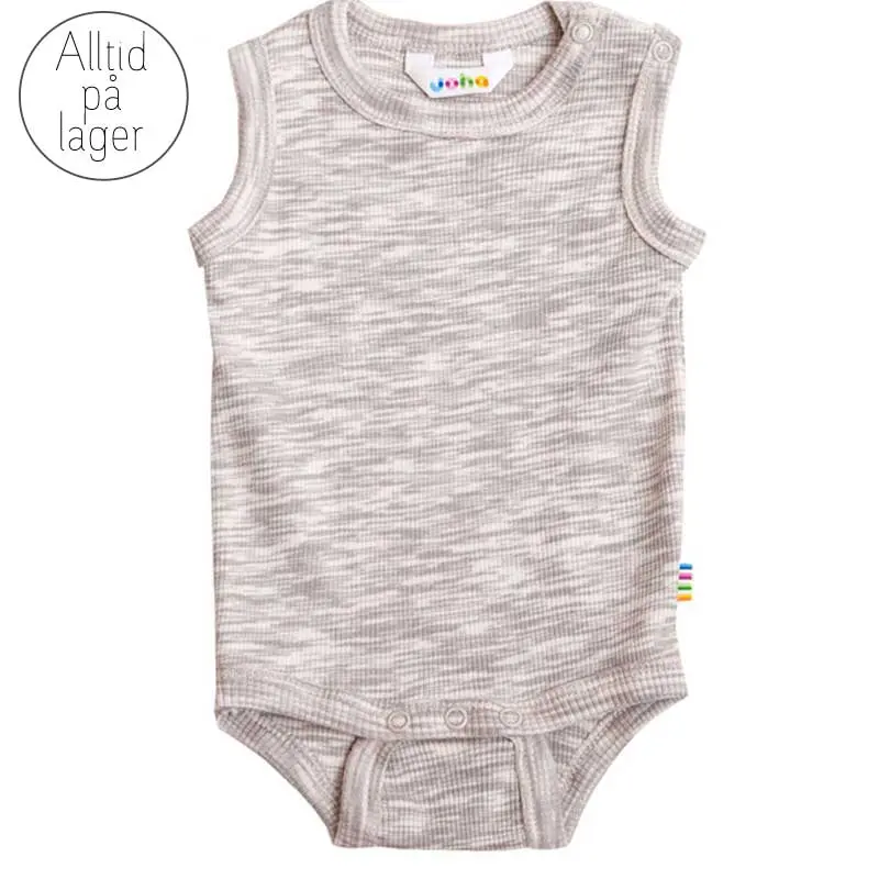 Joha Body uten ermer "Cotton Melange" Sand