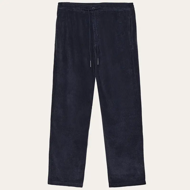 KnowledgeCotton Apparel KnowledgeCotton Apparel Fig Comfort Corduroy Pants Night Sky