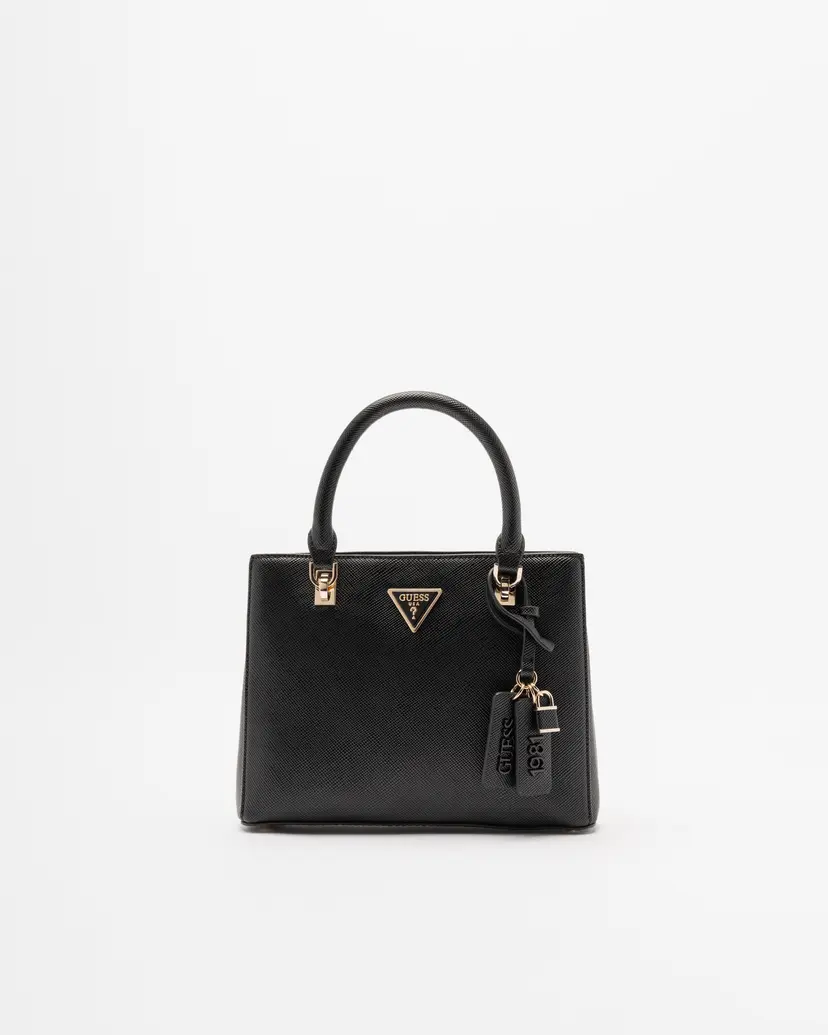 Guess Guess Noelle saffiano Black Handbag