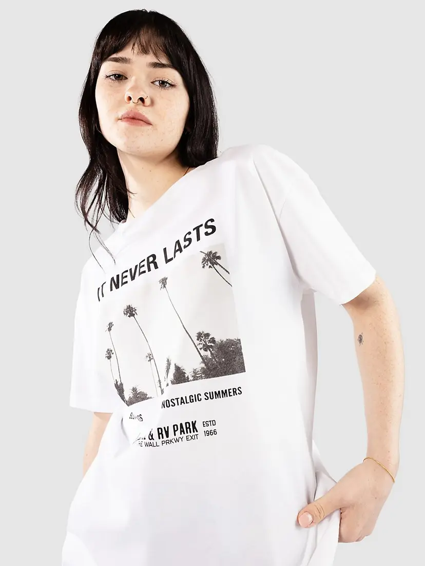 Vans Vans Neverlasting Oversized T-skjorte hvit