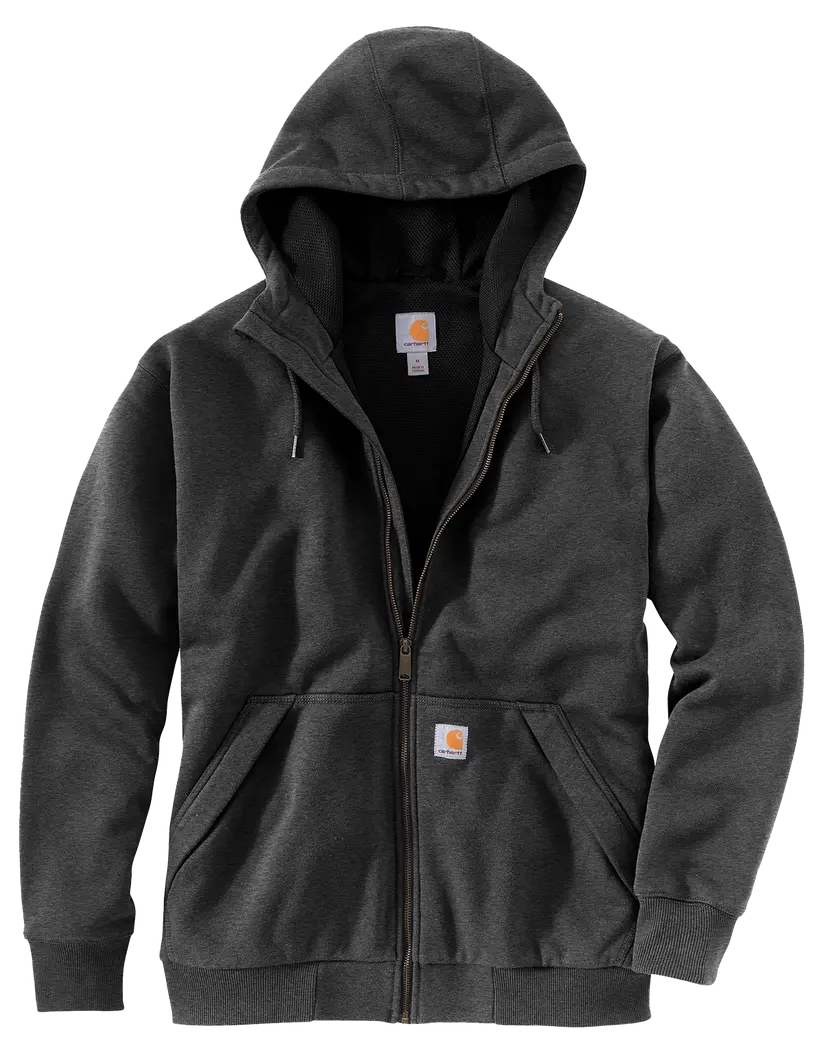 Carhartt Carhartt Men's Paxton Thermal-Lined Full-Zip Sweatshirt Carbon Heather