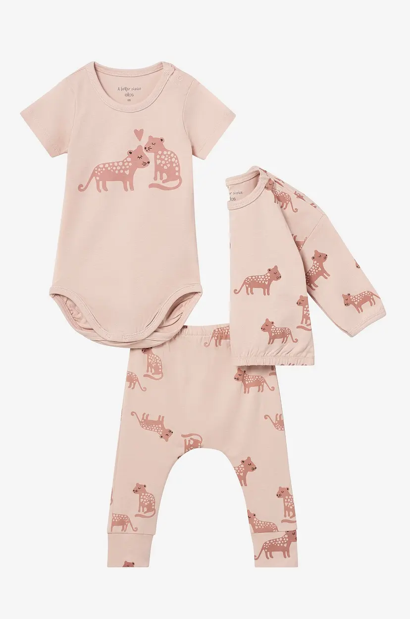 Ellos Collection Klessett Novah 3 deler - Rosa