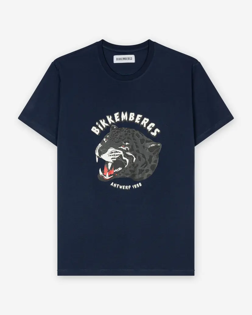 Bikkembergs Bikkembergs BMT1210 Blue T-shirt