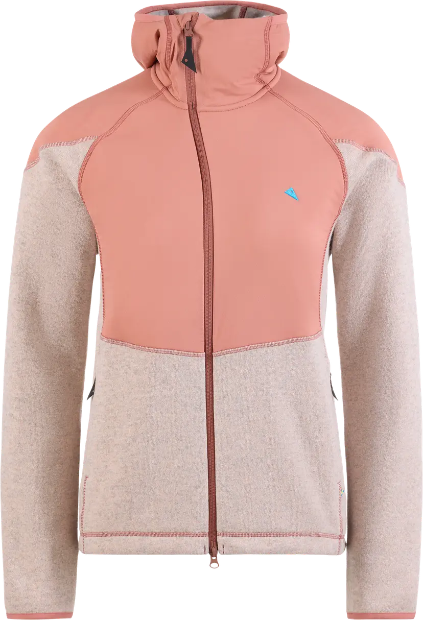Klättermusen Klättermusen Women's Balderus Hood Jacket Cherry Wood/Mahogny Rose