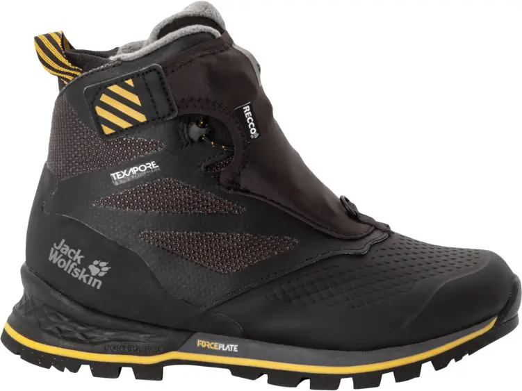 Jack Wolfskin Jack Wolfskin Women's 1995 Series Texapore Mid Black / Burly Yellow XT