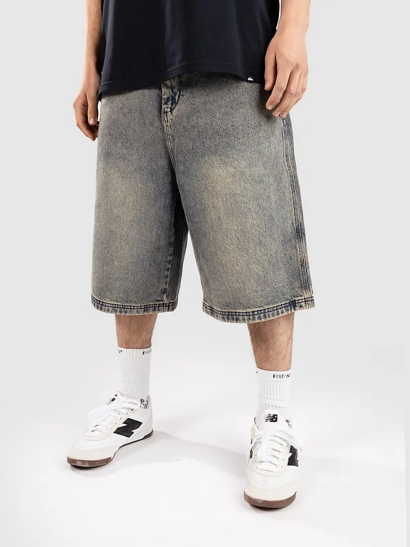 Worship Supplies Worship Supplies Messenger Dozer Jean Shorts blå