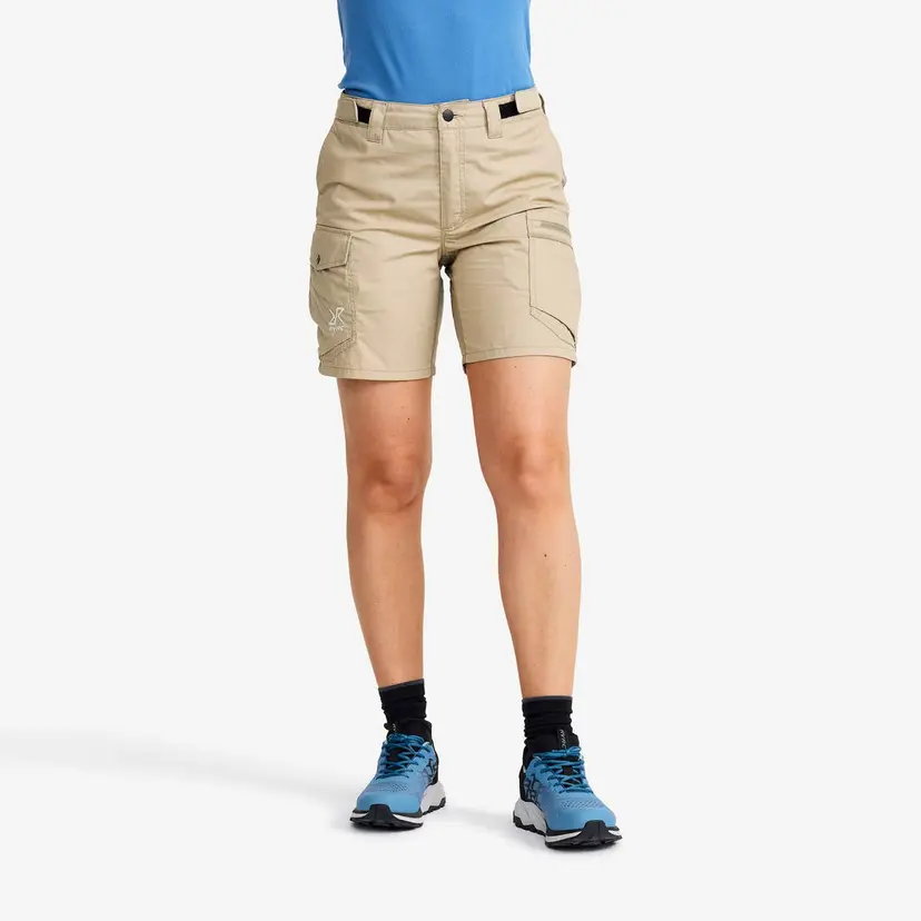 RevolutionRace Rambler Lightweight Pro Shorts Dame Aluminium/Brindle