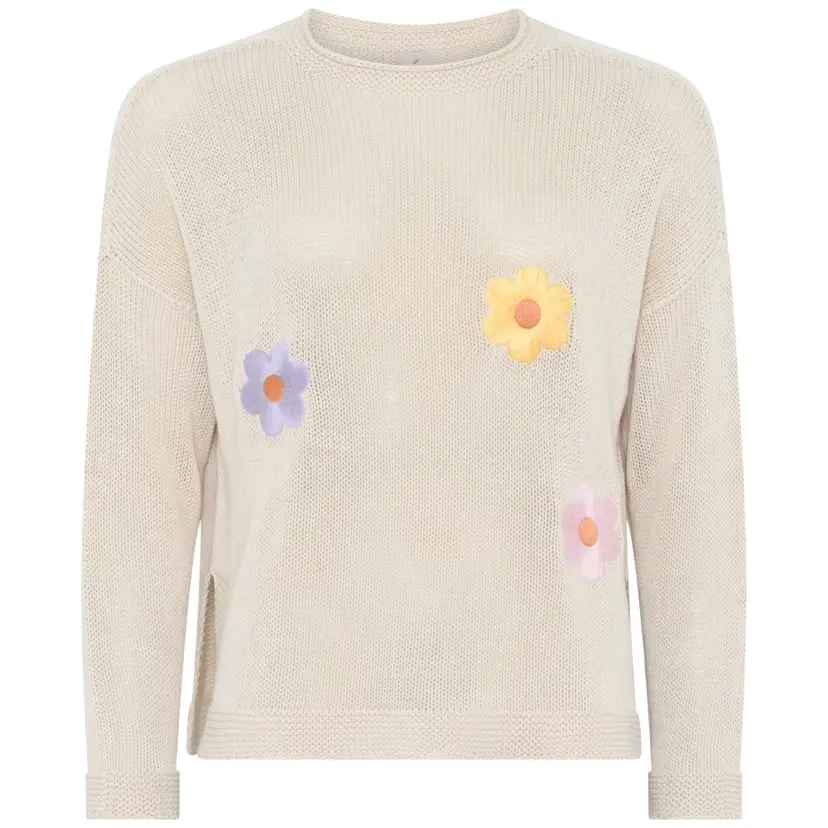 Skovhuus Skovhuus Kvinne Strikket genser Bark Beige XL