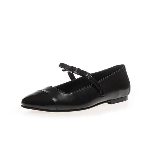 COPENHAGEN SHOES Copenhagen Shoes - The New Bow Ballerina - Black