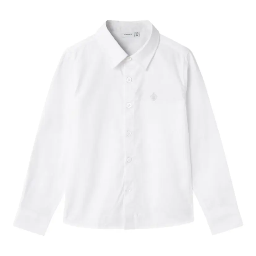 NAME IT Name It - Skjorte Feshirt Bright White