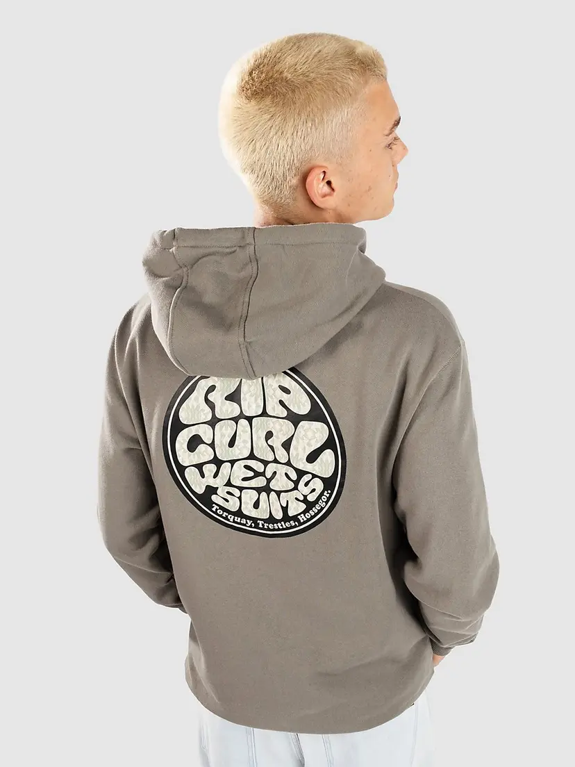 Rip Curl Rip Curl Wettie Passage Icon Hettegenser med glidelås grønn