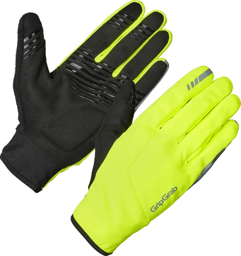 GripGrab Gripgrab Hurricane 2 Windproof Spring-Autumn Gloves Yellow Hi-Vis