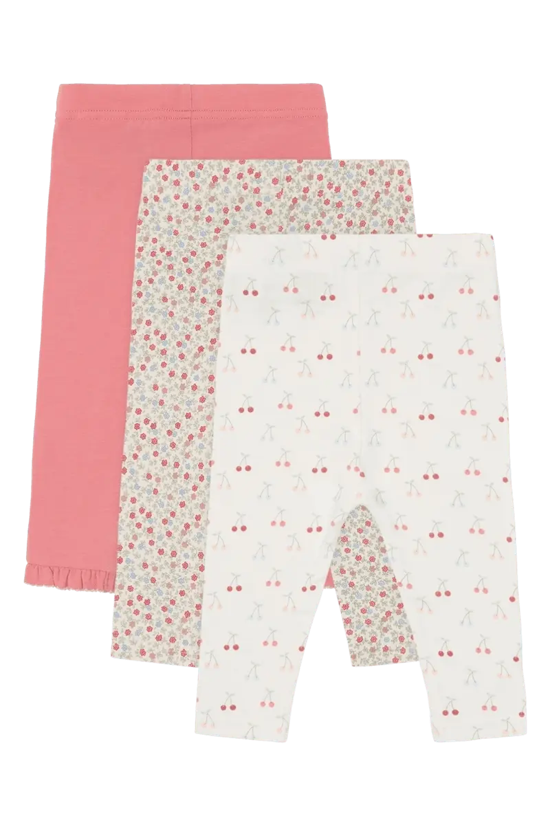 Hust and Claire Hust And Claire Liva 3pk Leggings Ivory (80 / 1 år)