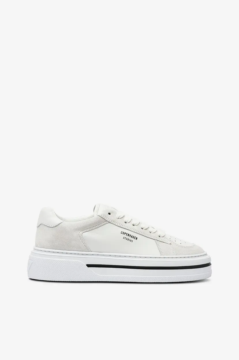 Copenhagen Studios Joggesko Cph181 Leather Mix - Hvit