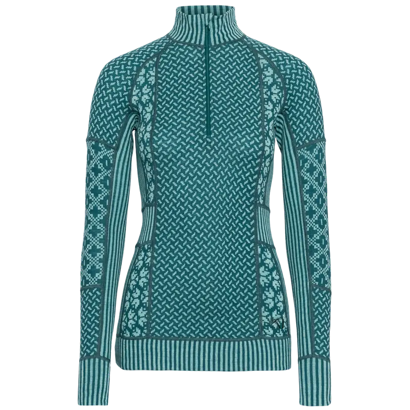 Kari Traa Kari Traa Women's Smekker Half Zip Peacock