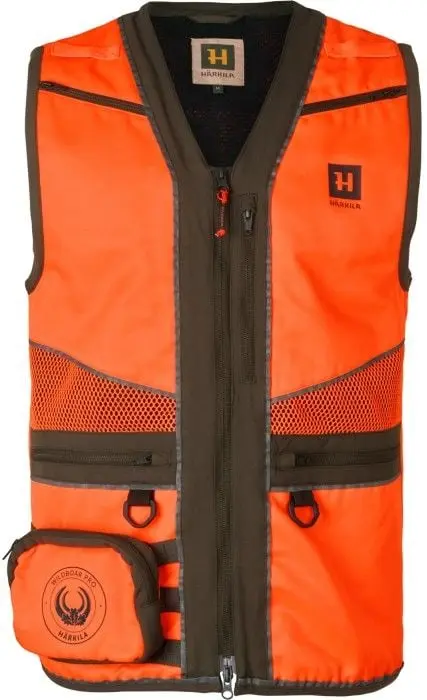 Härkila Härkila Wildboar Pro Waistcoat Orange Blaze/ Brown