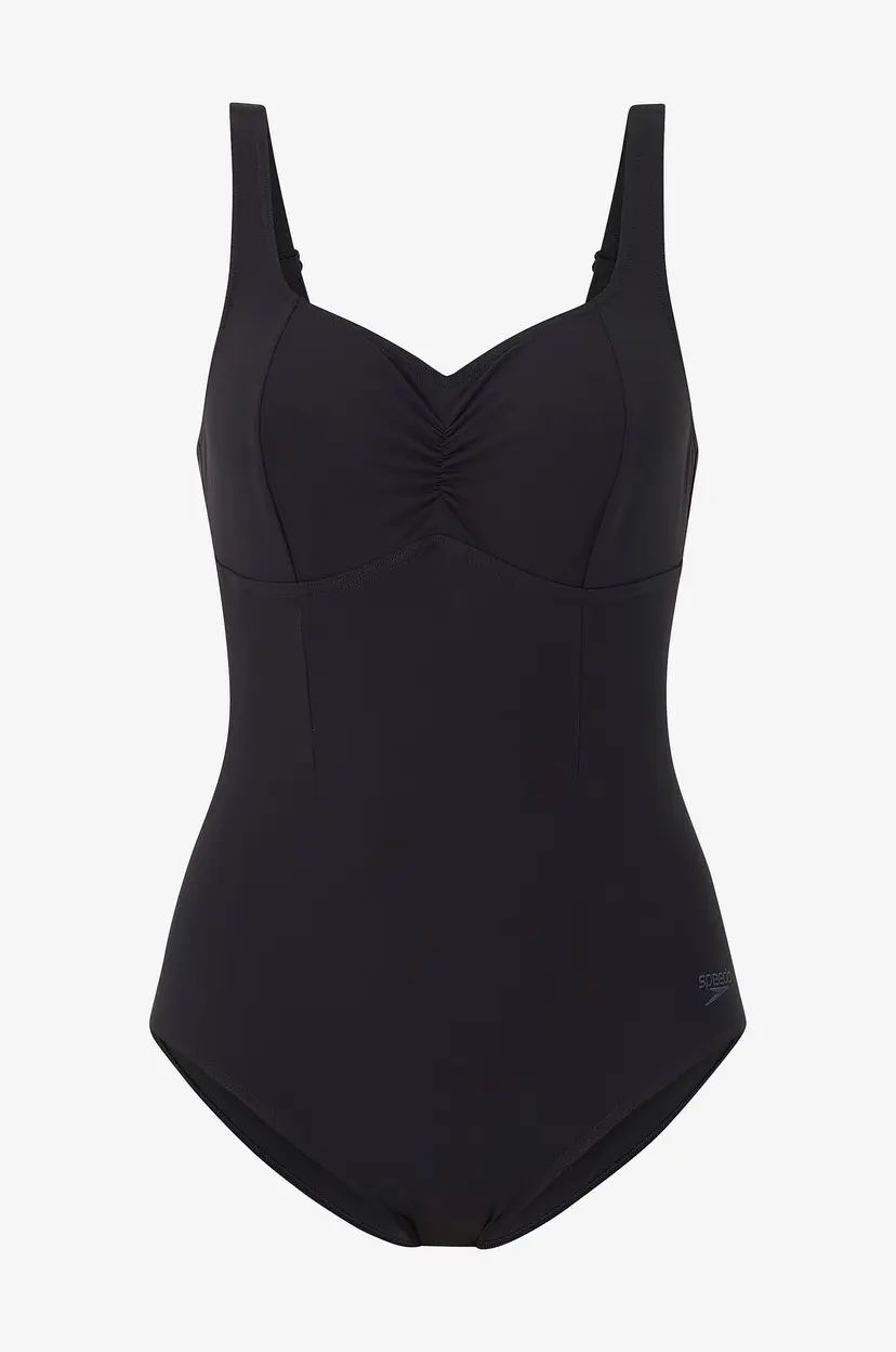 Speedo Badedrakt Solid Aquanite Swimsuit - Svart