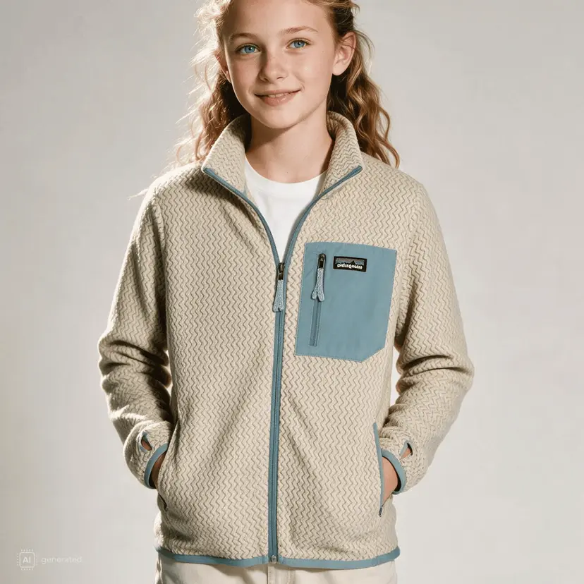 Patagonia Patagonia - Fleecejakke R1 Air Full-Zip Weathered Stone