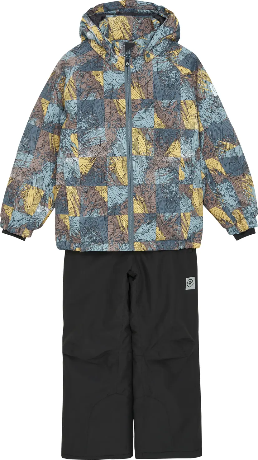 Color Kids Color Kids Kids' Ski Set AOP Stormy Weather