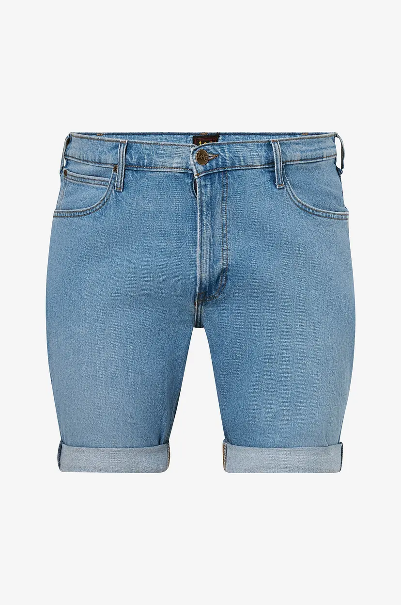 Lee Jeans-shorts 5 Pocket Shirt - Blå