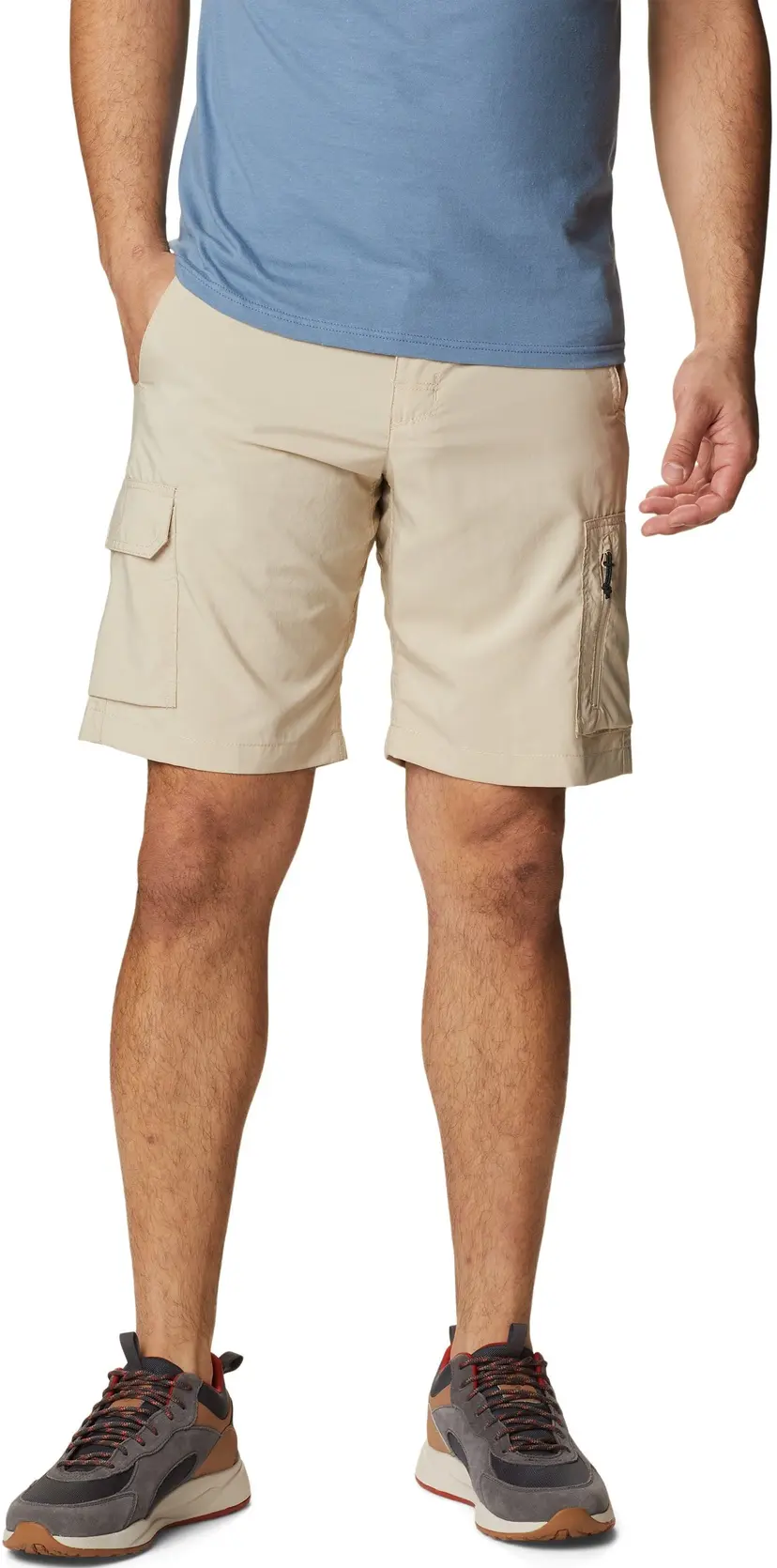 Columbia Columbia M's Silver Ridge Utility Cargo Hiking Short Ancient Fossil