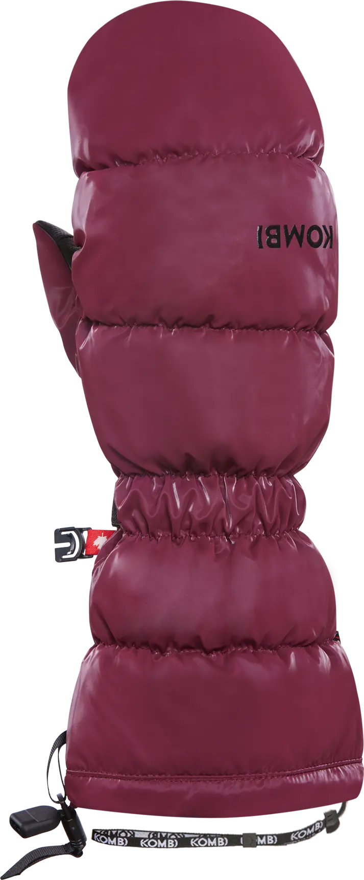 Kombi Kombi Women's Snazzy Ethical Goose Down Mittens Rosewood Red