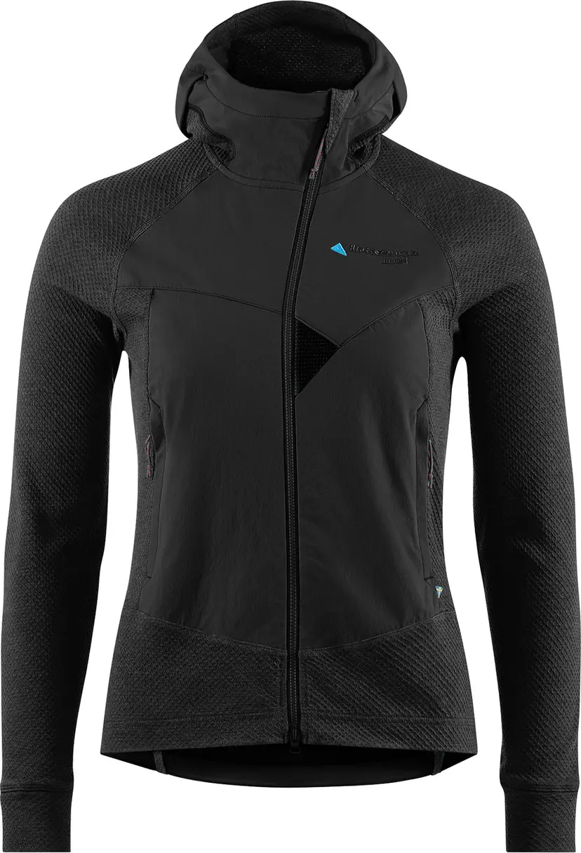 Klättermusen Klättermusen Women's Hugin Zip Hoodie Raven/Raven