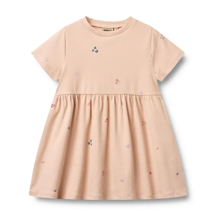 Wheat Wheat Jersey Kjole Anna  Rose Flowers (98 /3 år)