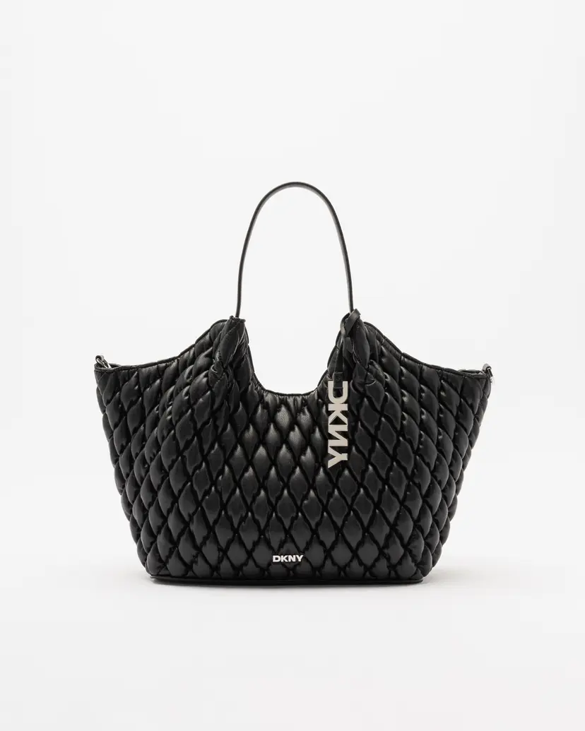 DKNY Dkny Paula Quilted Tote Black Tote bag