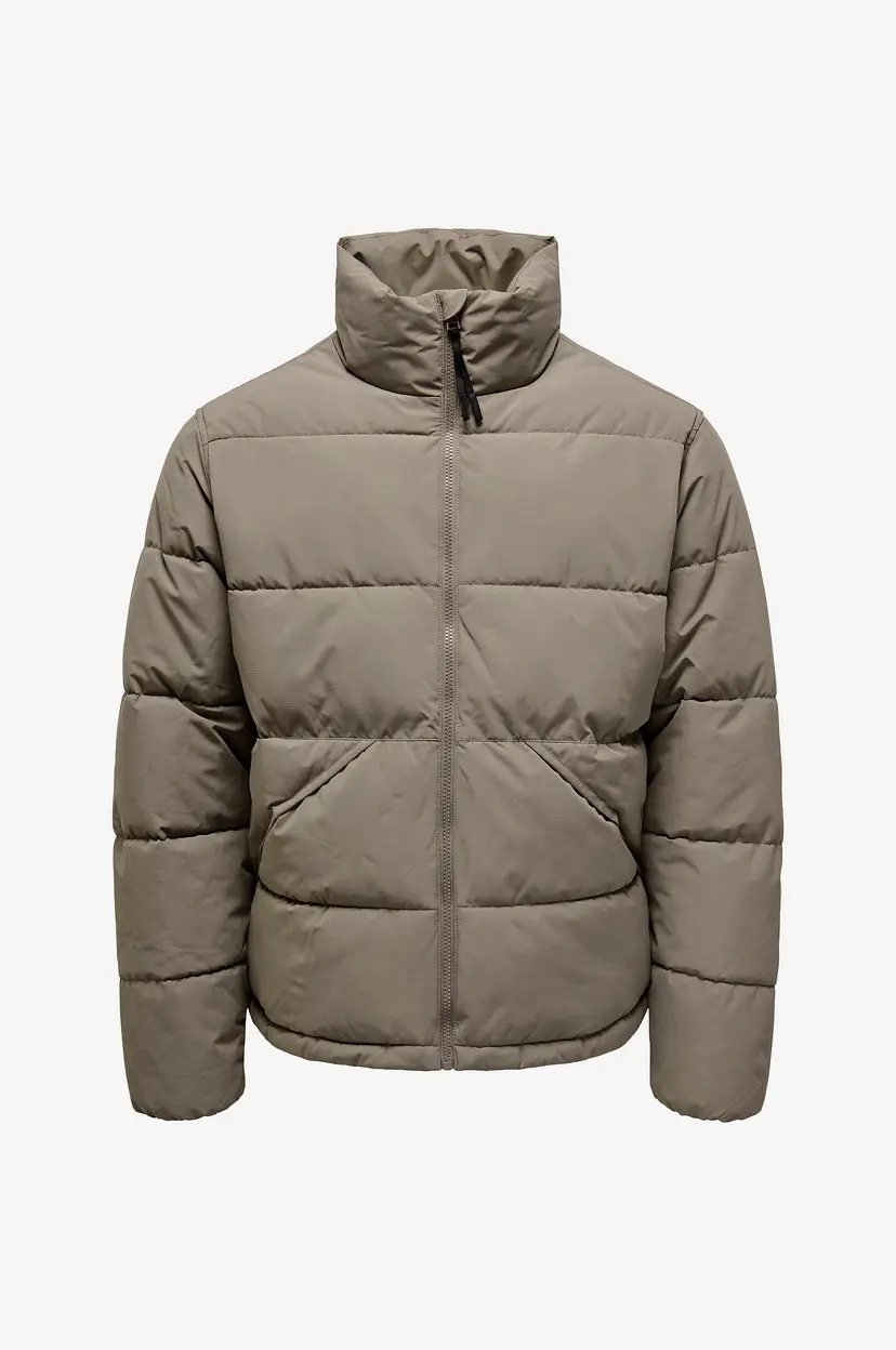 Only & Sons Pufferjakke onsPack Life Puffer Otw - Beige