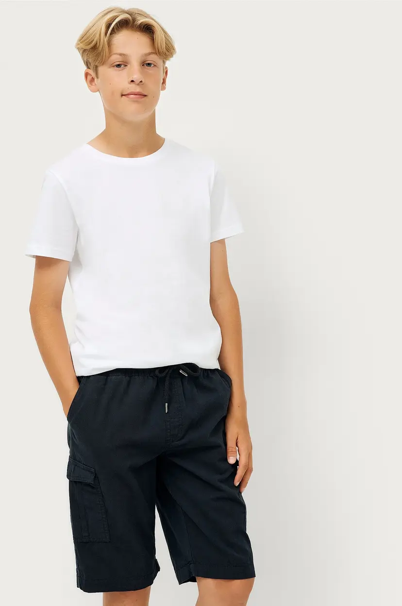 Ellos Collection Cargoshorts Sam - Svart