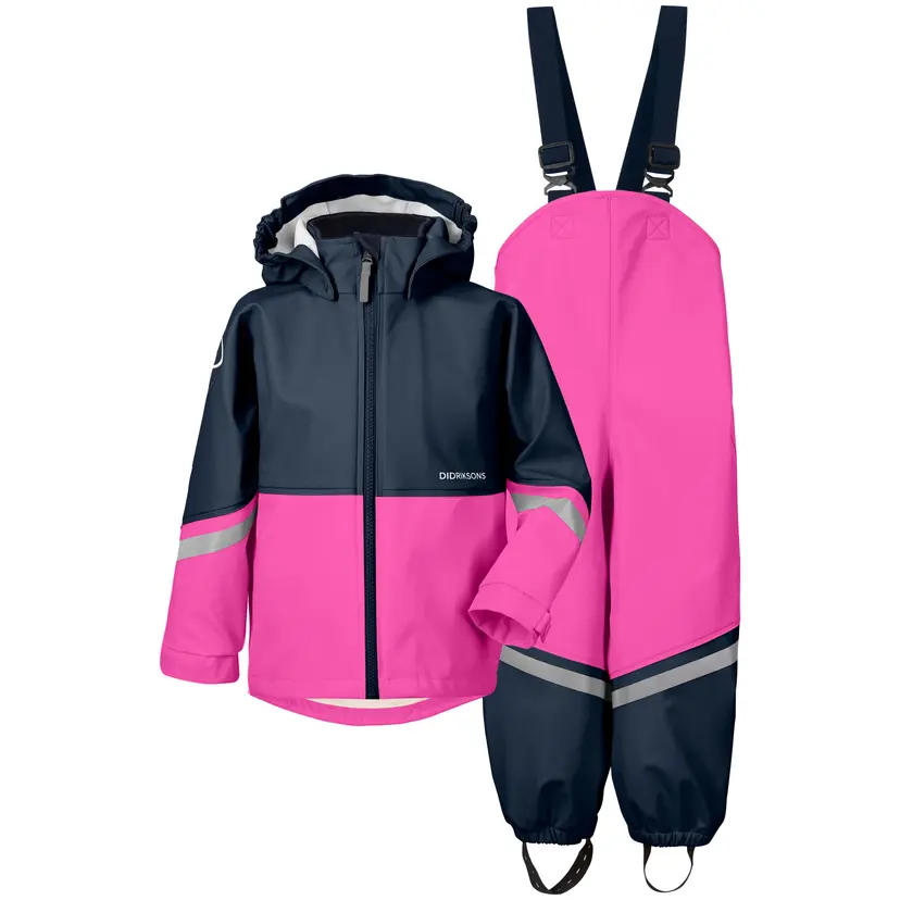 Didriksons Didriksons Kids' Waterman C Set Plastic Pink
