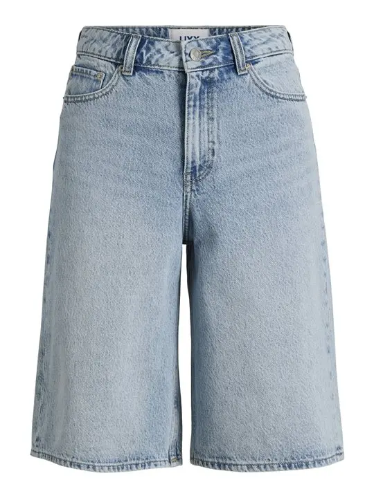 JJXX JJXX - Tokyo Long HW Shorts - Light Blue Denim