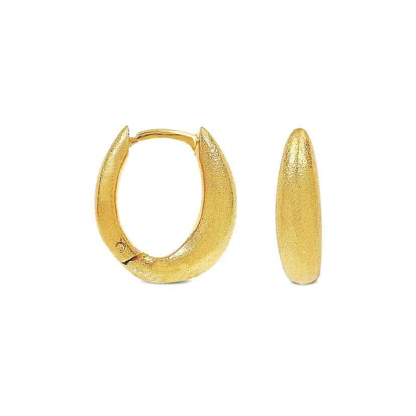 Blossom Blossom Copenhagen - Rings and Hoops Sølv forgyldt creol - 23991801