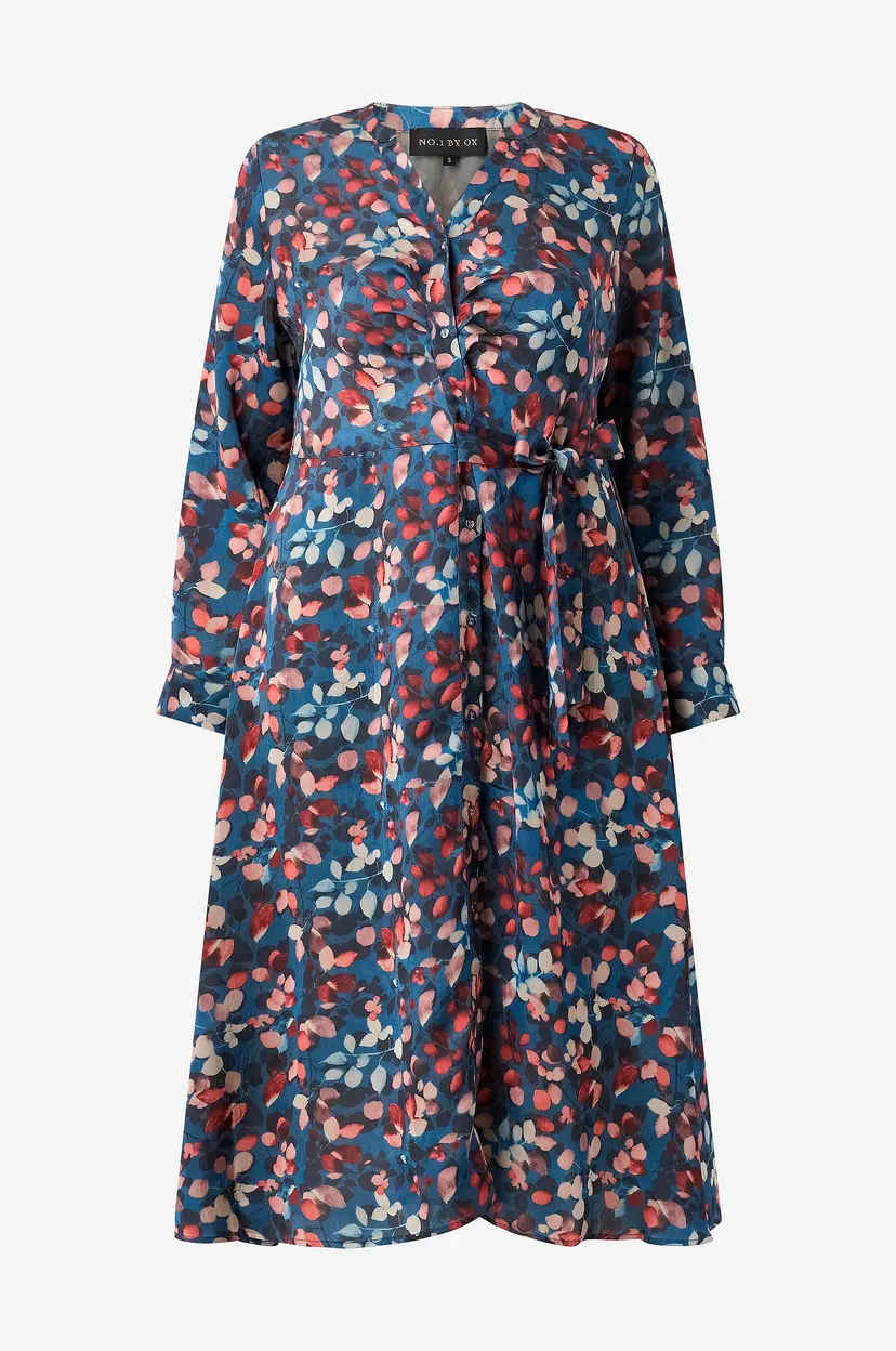 NO. 1 BY OX Kjole Sun Cut Skirt - Flerfarget
