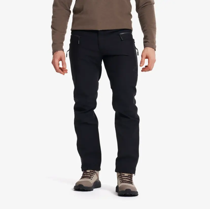 RevolutionRace Silence Proshell 3L Pants Herre Black/Anthracite