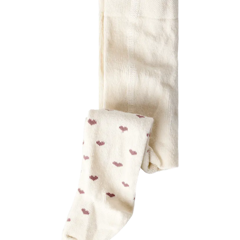 Lil`Atelier Lil' Atelier - Strømpebukse Baby Freba Turtledove/ Withered Rose