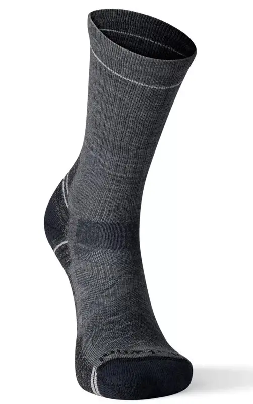 SmartWool Smartwool Hike Light Cushion Crew Socks Md Grey