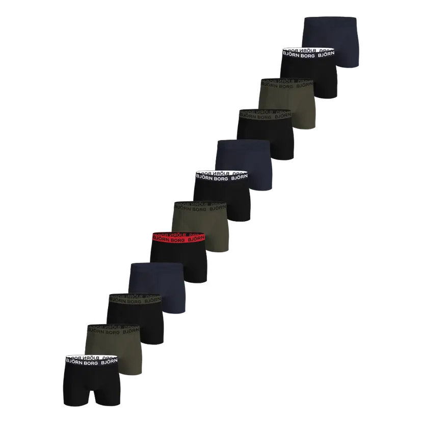 Björn Borg Björn Borg Cotton Stretch Boxer 12-Pack M's Mp001 - Multipack 1