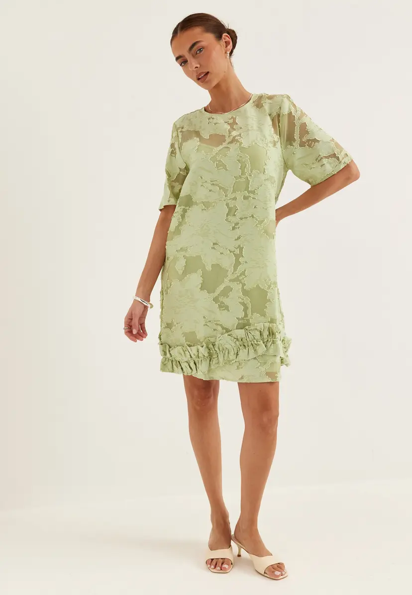 Selected Slflina Relaxed 2/4 SHORT DRESS