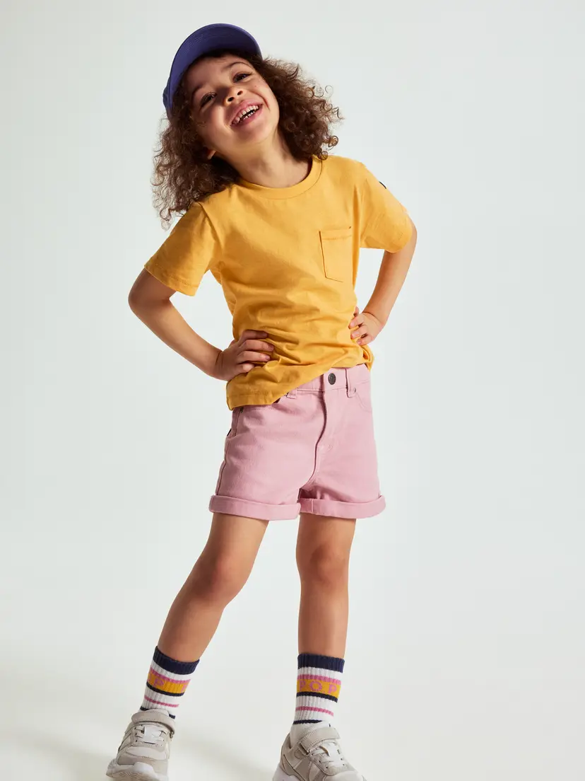 Polarn O. Pyret Jeansshorts med lommer