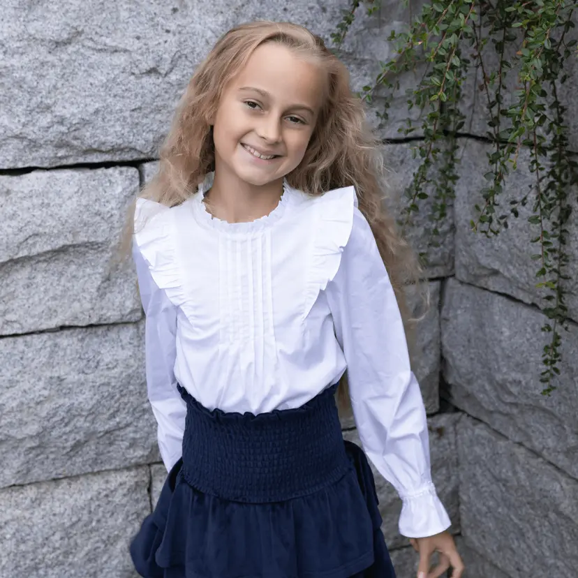 Vilje & Ve Vilje & Ve - Bluse Leona Optical White