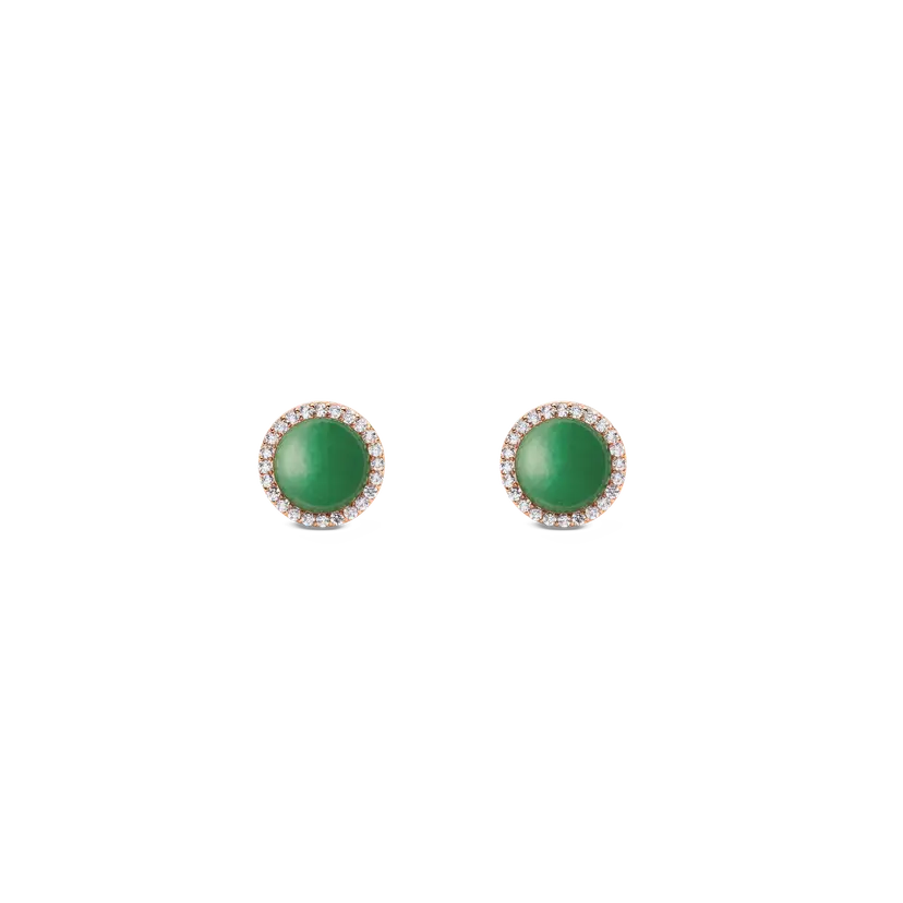 Daniel Wellington Rose Gold Earrings Audrey Jade | DW