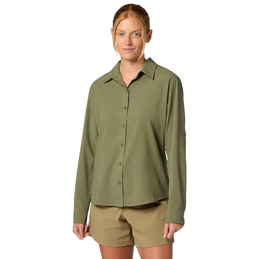 Marmot Marmot W's Airexchange Ls Shirt Olive Grove