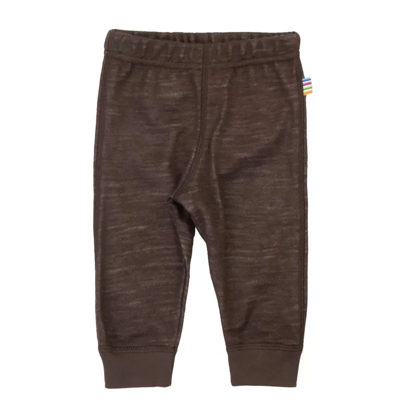 Joha Leggings i ull/bambus Mørk brun
