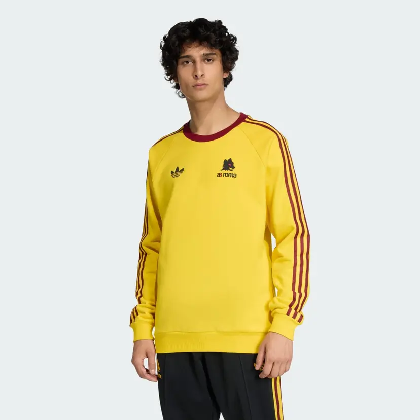 Adidas AS Roma Originals Crew Genser