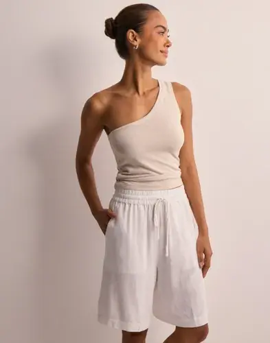 Selected Femme Selected Femme - Hvit - Slfviva Mw Shorts Noos