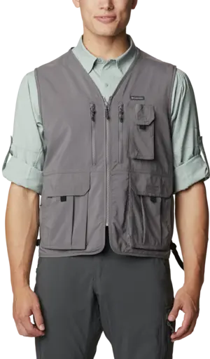 Columbia Columbia M's Silver Ridge Utility Vest City Grey