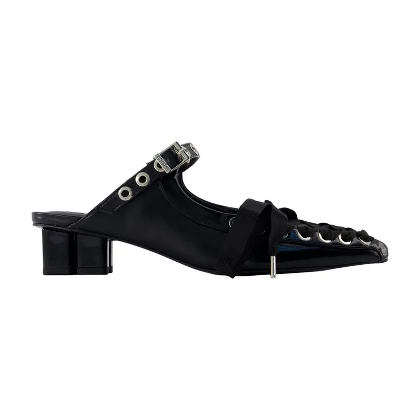 Ganni Ganni Slip-on-sko – Svart